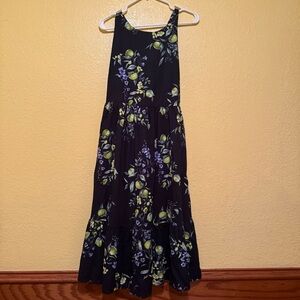 Time and Tru Women’s Tie Back Midi Dress Medium